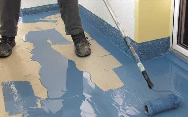 Чем покрасить бетонный пол